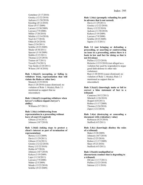 disciplinary handbook: volume v - Supreme Court - State of Ohio