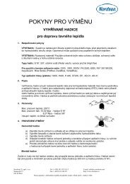 vymÄnit - Nordson Cz, s.r.o.