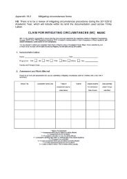 Mitigating circumstances forms - Laban