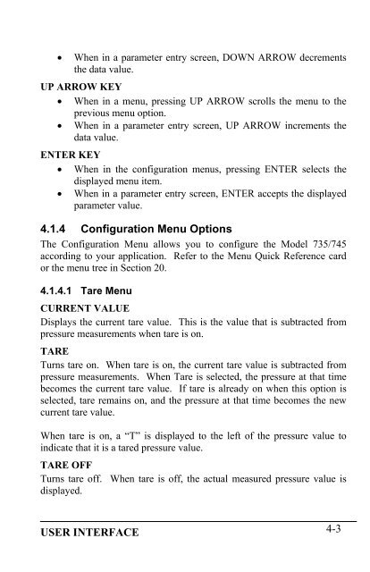 Model 735 Intelligent Display User's Manual - Paroscientific, Inc.