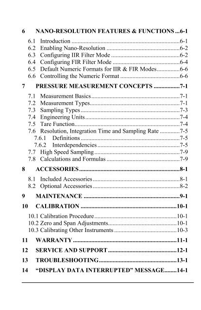 Model 735 Intelligent Display User's Manual - Paroscientific, Inc.