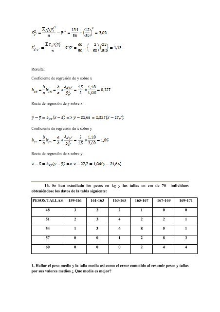 Ejercicios Resueltos de EstadÃ­stica: Tema 2 ... - Academia Diego