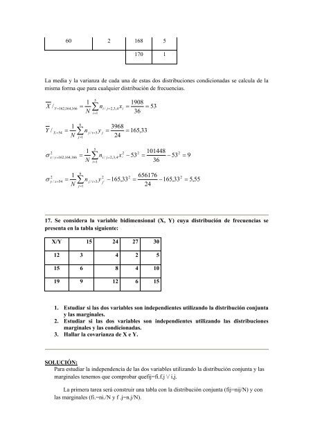 Ejercicios Resueltos de EstadÃ­stica: Tema 2 ... - Academia Diego