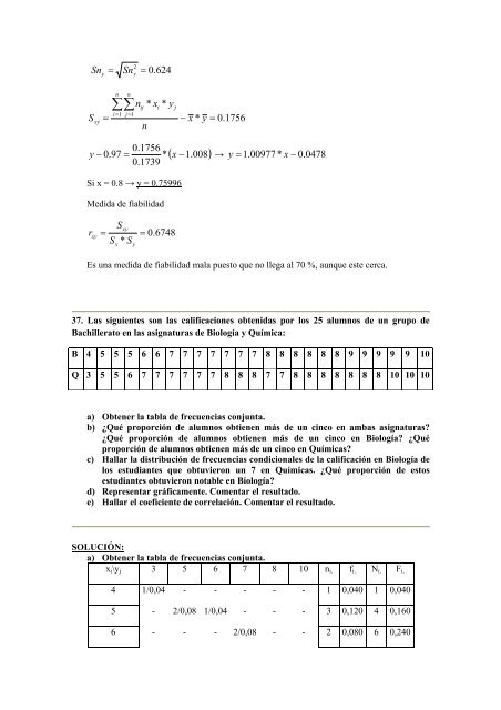 Ejercicios Resueltos de EstadÃ­stica: Tema 2 ... - Academia Diego