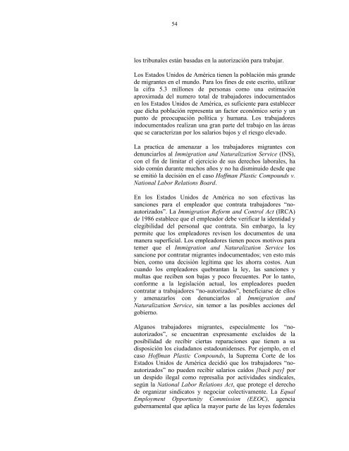 OpiniÃ³n Consultiva OC-18/03."CondiciÃ³n JurÃ­dica y ... - Acnur