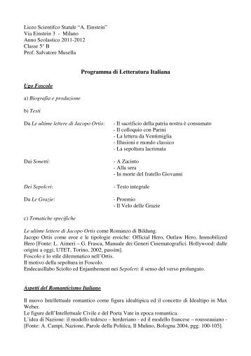 tutti i programmi.pdf - Liceo scientifico Albert Einstein