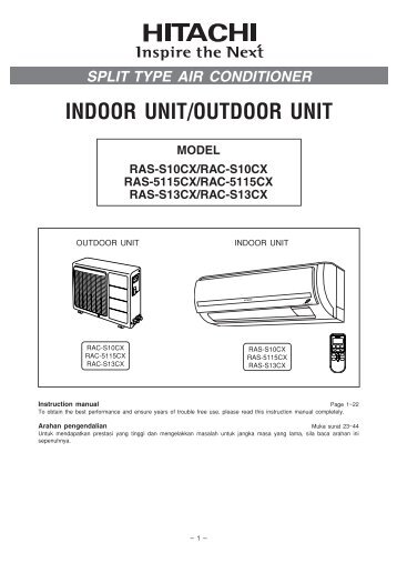 1 - Hitachi Air Conditioning Products