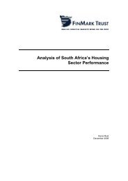 Analysis of South Africa's Housing Sector Performance