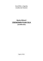 Cremonin plan sila u prostoru - GraÄevinski fakultet