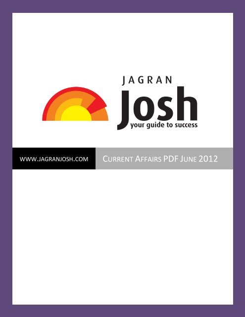 Pdf 2012 Www Jagranjosh Com Dainik Jagran Hindi News