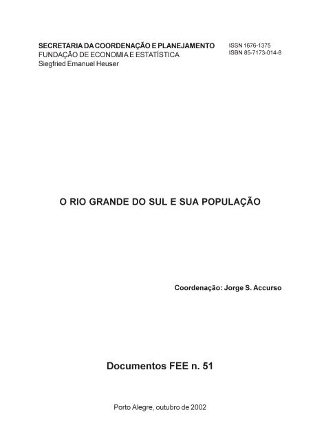 Documentos FEE n. 51 (PDF)