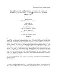 Valuation and performance of firms in complex ... - EPGE/FGV