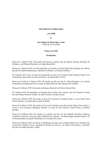 Movimiento nobiliario 1938-02 - Nombre del sitio - Inicio