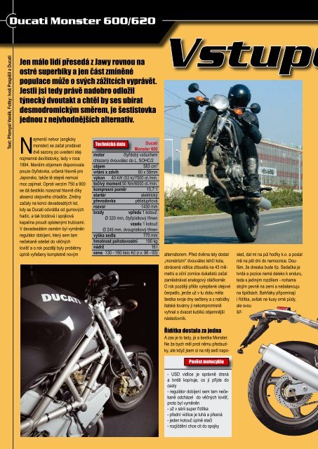Test Ducati Monster 600.pdf - Bikes.cz