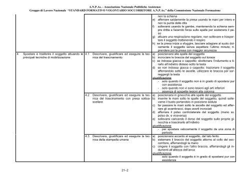 Psicologia del soccorritore in servizio - ANPAS Provincia di Modena