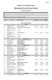 Municipal Circuit Trial Courts - Judicial and Bar Council