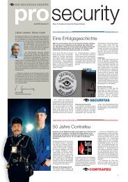 Pro Security News Nr. 19 I Juni 07 - Securiton GmbH