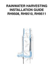 Install Guide for Rainwater Filters - Jay R. Smith MFG Co.