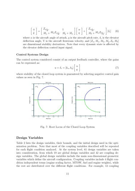 Relaxed Static Stability Aircraft Design via Longitudinal Control ...