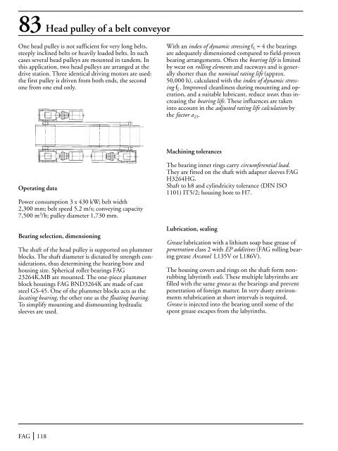 The Design of Rolling Bearing Mountings