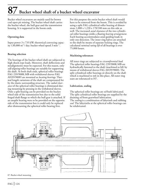 The Design of Rolling Bearing Mountings