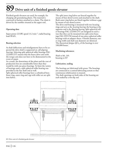 The Design of Rolling Bearing Mountings