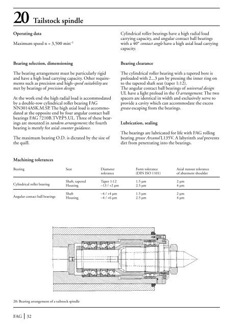 The Design of Rolling Bearing Mountings