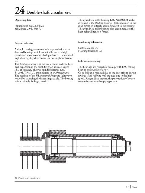 The Design of Rolling Bearing Mountings