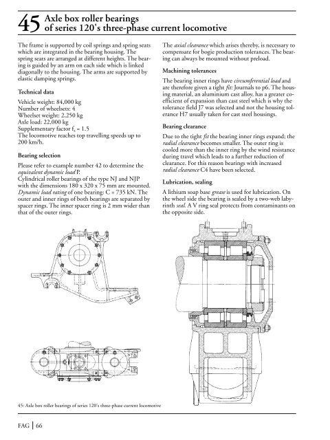 The Design of Rolling Bearing Mountings