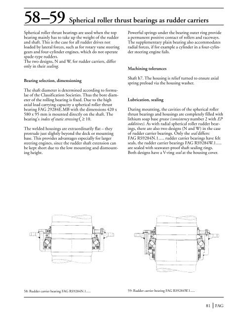 The Design of Rolling Bearing Mountings