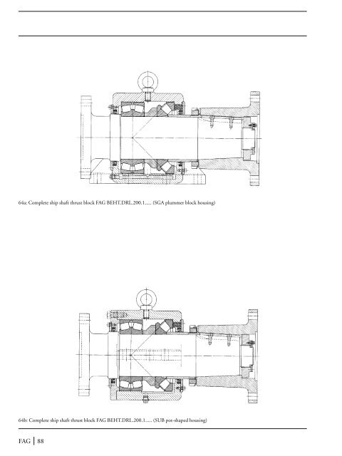 The Design of Rolling Bearing Mountings