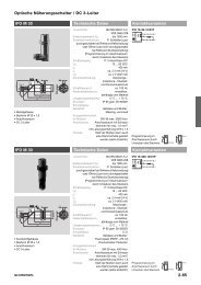 2-65 Optische NÃ¤herungsschalter / DC 3-Leiter IFO M ... - KASBASE