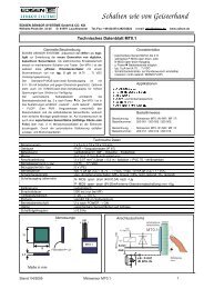 Datenblatt MT0.1 - EDISEN SENSOR SYSTEME