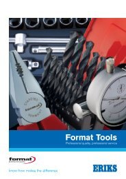 Format Tools - Eriks UK