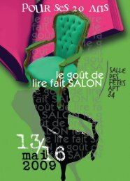 salon livre gdl.pdf - Agence RÃ©gionale du Livre PACA