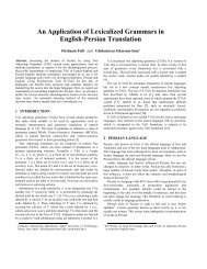 An Application of Lexicalized Grammars in English ... - CiteSeerX