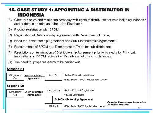 Legal Aspects of Doing Business in Indonesia - Singapore ...