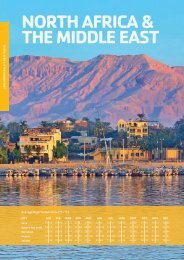 norTHErn AFrICA & THE mIddlE EAsT - STA Travel Hub