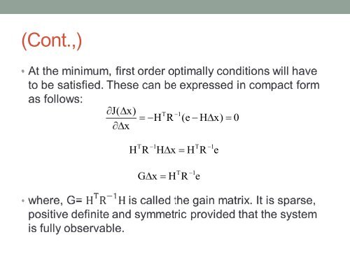 POWER SYSTEM STATE ESTIMATION - IIT Mandi