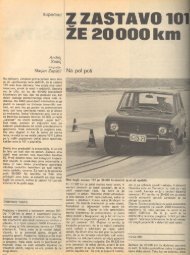Prenesi PDF testa Zastava Zastava 101 - Avto Magazin