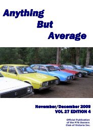 Anything But Average Nov-Dec 09 - Leyland P76 Club of Victoria