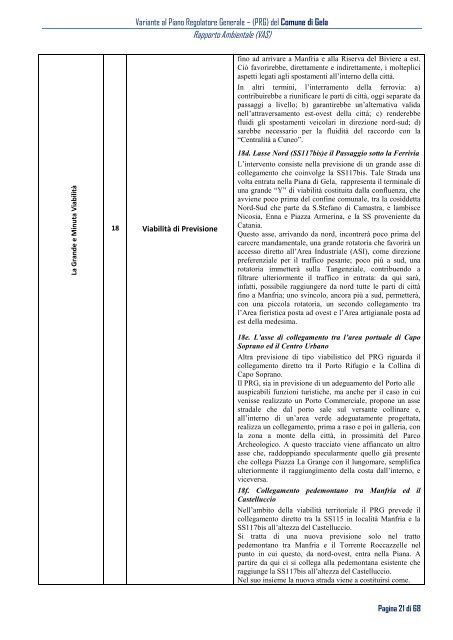 Sintesi non tecnica - Comune di Gela