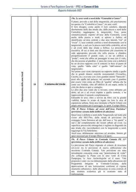 Sintesi non tecnica - Comune di Gela