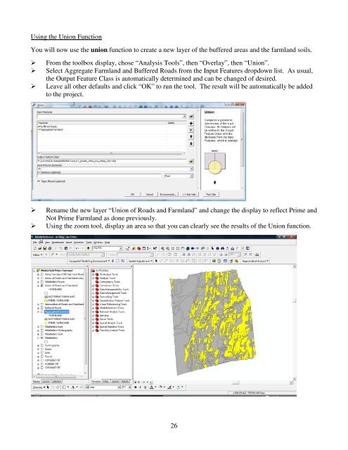 Introductory Exercises for GIS Using ArcMap & ArcCatalog