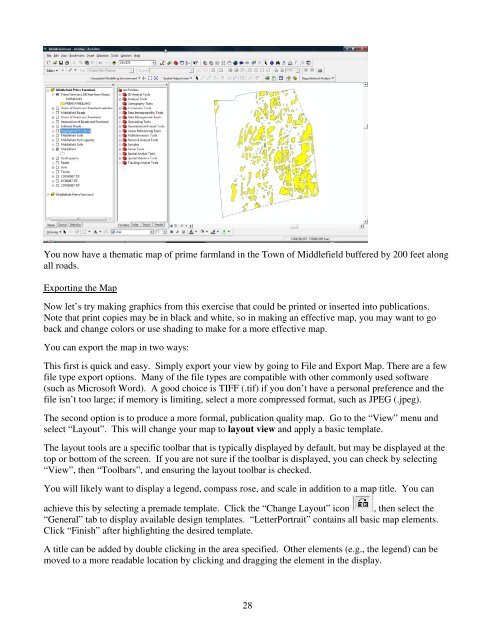 Introductory Exercises for GIS Using ArcMap & ArcCatalog