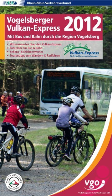 Vogelsberger Vulkan-Express 2012 Info-Broschüre
