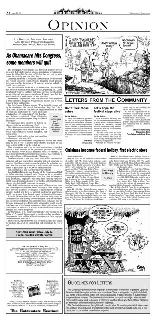 June 26, 2013 - Goldendale Sentinel