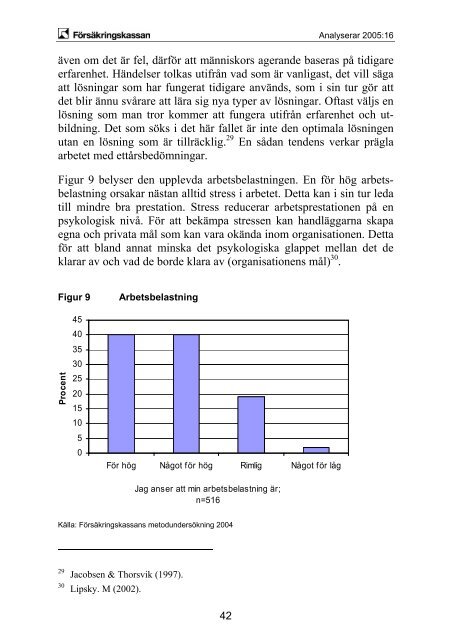 Analyserar 2005:16 - FÃƒÂ¶rsÃƒÂ¤kringskassan