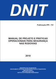 manual de projeto e prÃ¡ticas operacionais para ... - IPR - Dnit