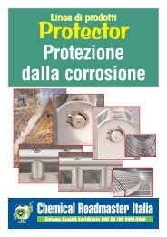 Prodotti - Chemical Roadmaster Italia